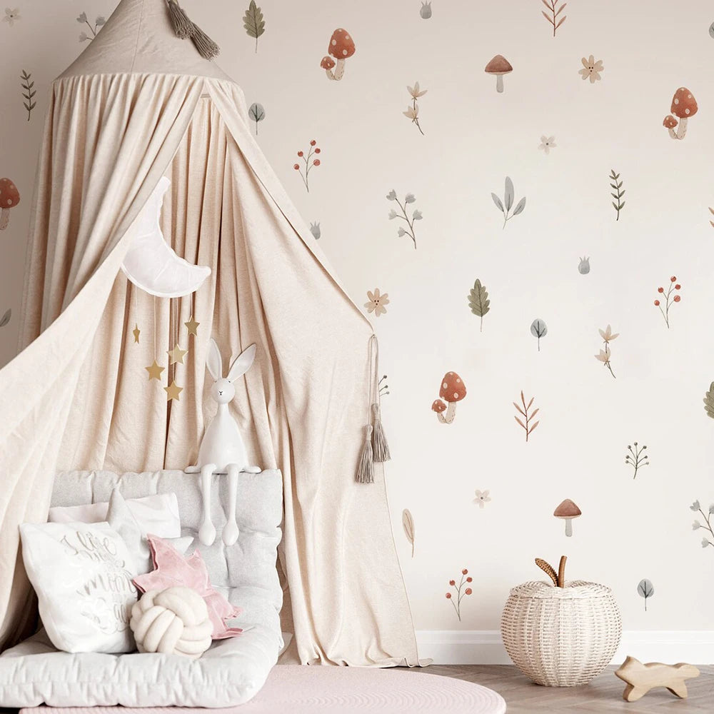 Mushroom Forest Wall Stickers