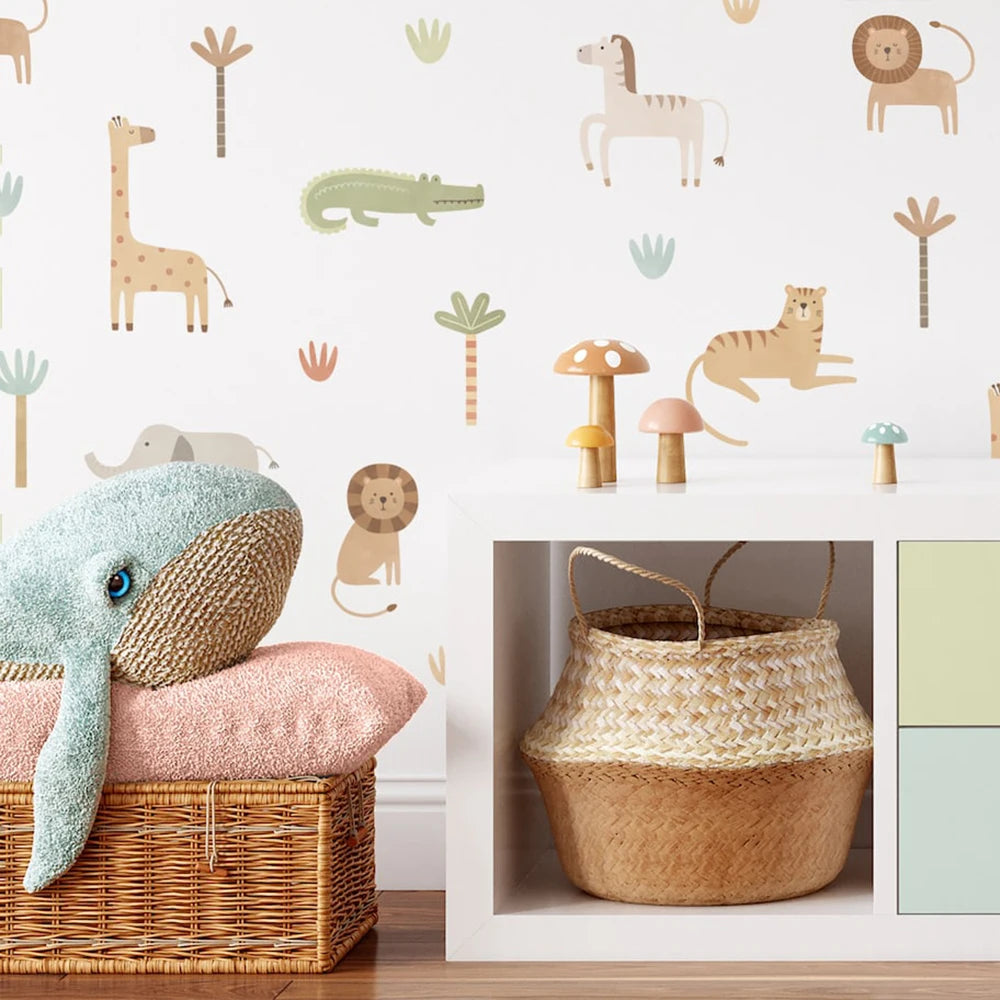 Safari Animals Wall Stickers