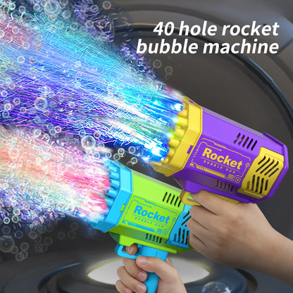 Portable LED Bubble Blower