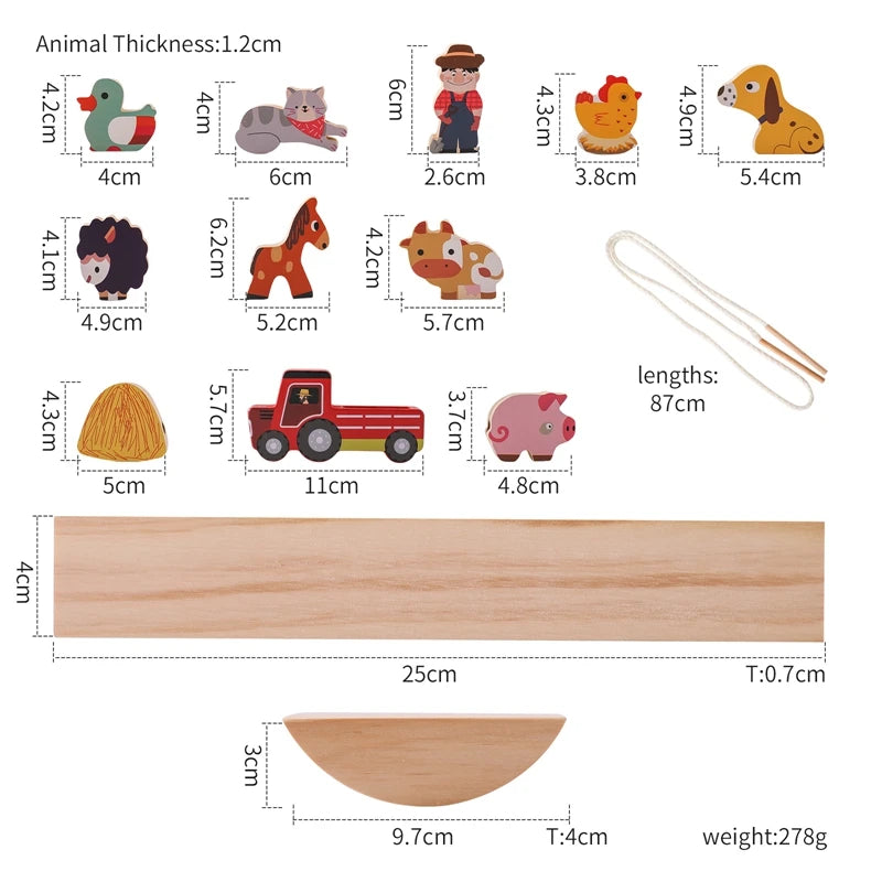 Stack & Thread Wooden Toys