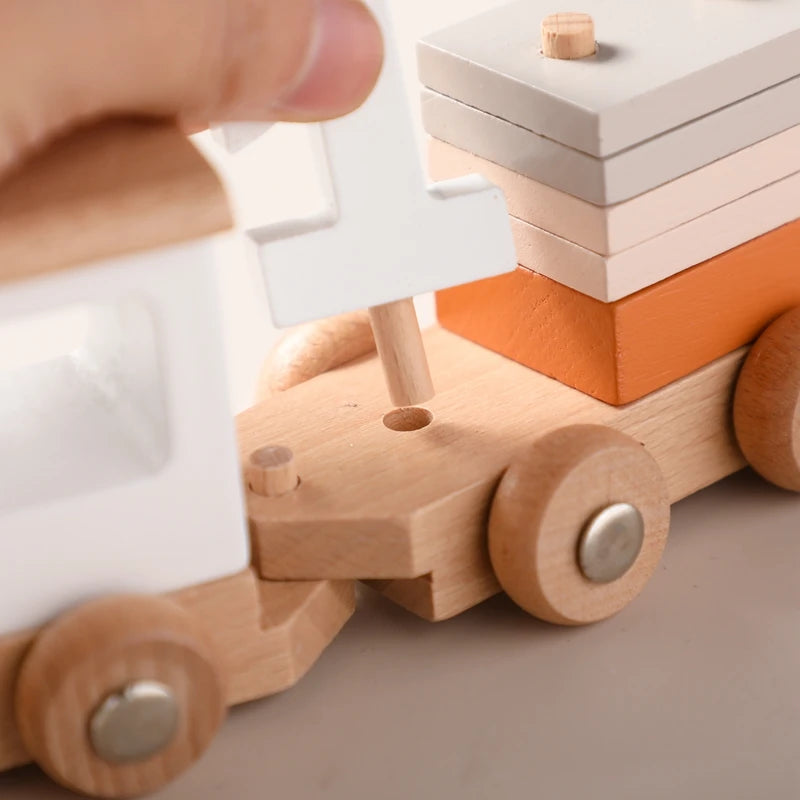 Birthday Edition Wooden Train Set