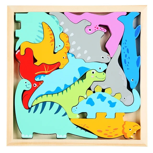 Young Scholars 3D Wooden Puzzle