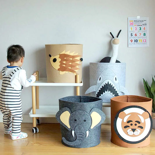 Zoo Stash Animal Storage Basket